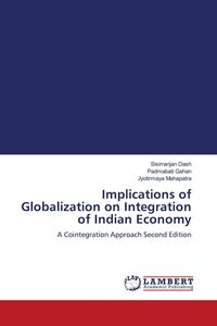 Produktbild: Implications of Globalization on Integration of Indian Economy