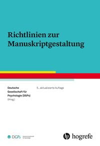 Produktbild: Richtlinien zur Manuskriptgestaltung