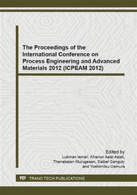 Produktbild: The Proceedings of the International Conference on Process Engineering and Advanced Materials 2012 (ICPEAM 2012)