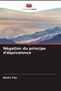 Produktbild: N&eacute;gation du principe d'&eacute;quivalence