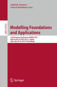 Produktbild: Modelling Foundations and Applications