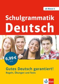 Bild vom Artikel Schulgrammatik Deutsch ab Klasse 5. Regeln, Übungen und Tests vom Autor 
