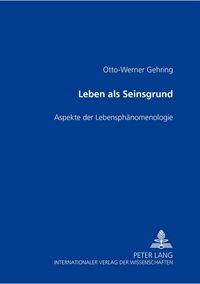 Produktbild: Leben als Seinsgrund