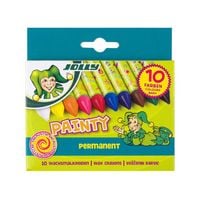 Produktbild: JOLLY Wachsmalkreiden/Malkreide Painty wasserfest, 10er Set