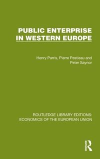 Produktbild: Public Enterprise in Western Europe