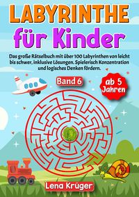 Produktbild: Labyrinthe f&uuml;r Kinder ab 5 Jahren - Band 6