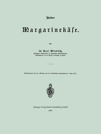 Produktbild: Ueber Margarinek&auml;se