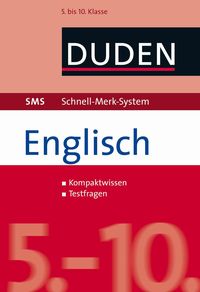 Schnell-Merk-System Englisch 5. - 10. Klasse