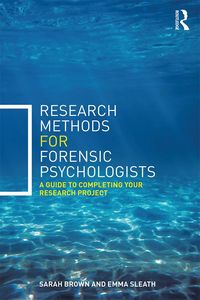 Produktbild: Research Methods for Forensic Psychologists