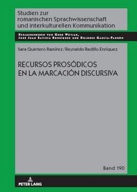 Produktbild: Recursos pros&oacute;dicos en la marcaci&oacute;n discursiva