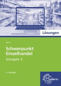 Produktbild: L&ouml;sungen Schwerpunkt Einzelhandel Schuljahr 3