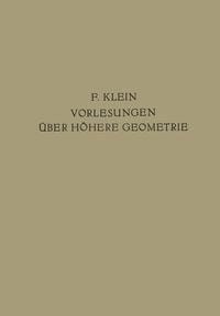Produktbild: Vorlesungen &Uuml;ber H&ouml;here Geometrie
