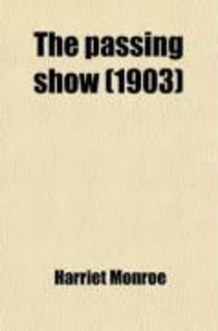 Produktbild: The Passing Show; Five Modern Plays in Verse