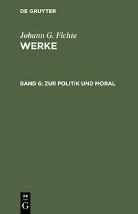 Produktbild: Zur Politik und Moral