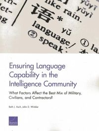 Produktbild: Ensuring Language Capability in the Intelligence Community