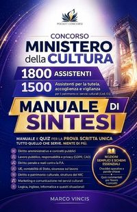 Produktbild: Concorso Ministero della Cultura - Manuale Tascabile di Sintesi