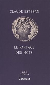 Produktbild: Le partage des mots