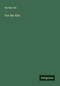 Produktbild: Vor der Ehe