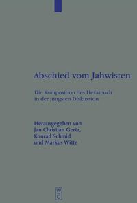 Produktbild: Abschied vom Jahwisten