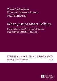 Produktbild: When Justice Meets Politics