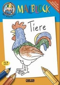 Produktbild: Malblock Tiere