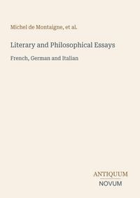 Produktbild: Literary and Philosophical Essays
