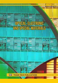Produktbild: Optical, Electronic and Special Materials