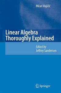 Produktbild: Linear Algebra Thoroughly Explained