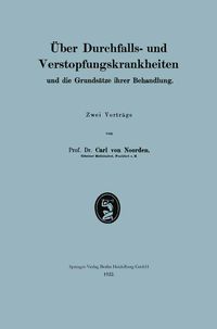 Produktbild: &Uuml;ber Durchfalls- und Verstopfungskrankheiten und die Grunds&auml;tze ihrer Behandlung