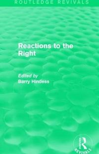 Produktbild: Routledge Revivals: Reactions to the Right (1990)