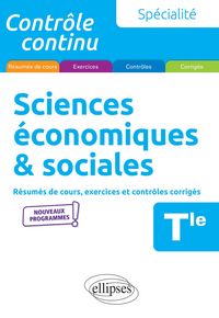 Produktbild: Sp&eacute;cialit&eacute; Sciences &eacute;conomiques et sociales - Terminale - Nouveaux programmes