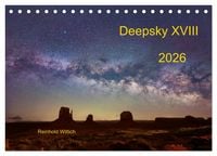 Produktbild: Deepsky XVIII (Tischkalender 2026 DIN A5 quer), CALVENDO Monatskalender