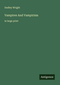 Produktbild: Vampires And Vampirism