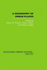Produktbild: A Geography of Urban Places
