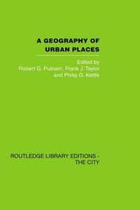Produktbild: A Geography of Urban Places