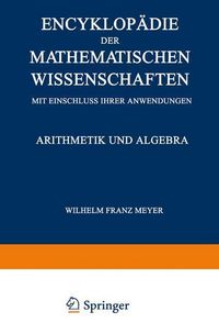 Produktbild: Encyklop&auml;die der Mathematischen Wissenschaften mit Einschluss ihrer Anwendungen