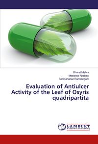 Produktbild: Evaluation of Antiulcer Activity of the Leaf of Osyris quadripartita