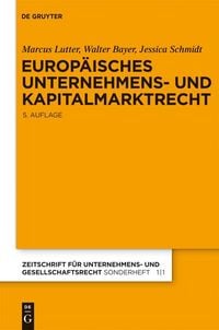 Produktbild: Europ&auml;isches Unternehmens- und Kapitalmarktrecht