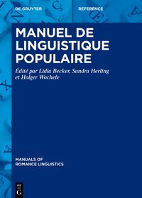 Produktbild: Manuel de linguistique populaire