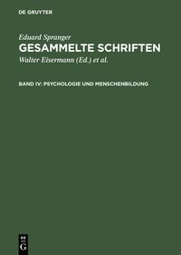 Produktbild: Psychologie und Menschenbildung