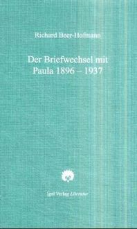 Produktbild: Der Briefwechsel mit Paula 1896-1937