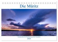 Produktbild: Die M&uuml;ritz - Naturparadies der Mecklenburgischen Seenplatte (Tischkalender 2026 DIN A5 quer), CALVENDO Monatskalender