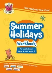 Produktbild: CGP Summer Holidays Activity Workbook - for kids between Year 4 and Year 5 (ages 8-9)