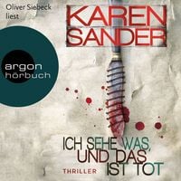Produktbild: Ich sehe was, und das ist tot