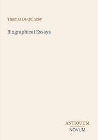 Produktbild: Biographical Essays