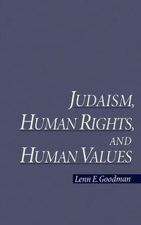 Produktbild: Judaism, Human Rights, and Human Values