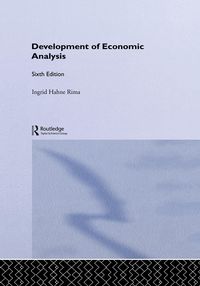 Produktbild: Development of Economic Analysis