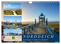 Produktbild: Norddeich Spaziergang vom Hafen bis zum Strand (Wandkalender 2026 DIN A4 quer), CALVENDO Monatskalender