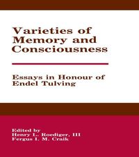 Produktbild: Varieties of Memory and Consciousness