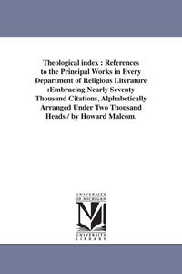 Produktbild: Theological index